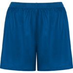 Solid Blue Red Piping Lacrosse Shorts